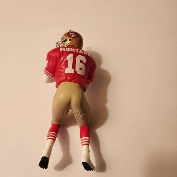 Hallmark Keepsake Ornament  Team NFL Joe Montana for San Francisco 49ers 1995 - Picture 6 of 7